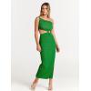 imageANRABESS Women Summer One Shoulder Sleeveless Maxi Dress Cutout Sexy Bodycon Semi Formal Dinner Date Vacation DressesGrass