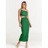imageANRABESS Women Summer One Shoulder Sleeveless Maxi Dress Cutout Sexy Bodycon Semi Formal Dinner Date Vacation DressesGreen