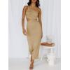 imageANRABESS Women Summer One Shoulder Sleeveless Maxi Dress Cutout Sexy Bodycon Semi Formal Dinner Date Vacation DressesKhaki