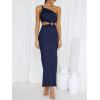 imageANRABESS Women Summer One Shoulder Sleeveless Maxi Dress Cutout Sexy Bodycon Semi Formal Dinner Date Vacation DressesNavy Blue