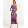 imageANRABESS Women Summer One Shoulder Sleeveless Maxi Dress Cutout Sexy Bodycon Semi Formal Dinner Date Vacation DressesPurple