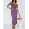 imageANRABESS Women Summer One Shoulder Sleeveless Maxi Dress Cutout Sexy Bodycon Semi Formal Dinner Date Vacation DressesPurple