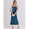 imageANRABESS Women Wedding Guest Maxi Dress Strapless Satin Tube Bodycon Backless Cocktail Formal Dresses 2025 FallDeep Blue