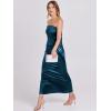 imageANRABESS Women Wedding Guest Maxi Dress Strapless Satin Tube Bodycon Backless Cocktail Formal Dresses 2025 FallDeep Blue