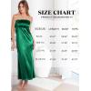 imageANRABESS Women Wedding Guest Maxi Dress Strapless Satin Tube Bodycon Backless Cocktail Formal Dresses 2025 FallGreen