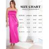 imageANRABESS Women Wedding Guest Maxi Dress Strapless Satin Tube Bodycon Backless Cocktail Formal Dresses 2025 FallHot Pink