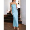 imageANRABESS Women Wedding Guest Maxi Dress Strapless Satin Tube Bodycon Backless Cocktail Formal Dresses 2025 FallLight Blue