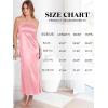 imageANRABESS Women Wedding Guest Maxi Dress Strapless Satin Tube Bodycon Backless Cocktail Formal Dresses 2025 FallPink