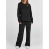 imageANRABESS Womens 2 Piece Lounge Sets Casual Travel Outfits Wide Leg Tracksuit Sweatsuits Matching Set 2025 Fall ClothesBlack