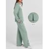 imageANRABESS Womens 2 Piece Lounge Sets Casual Travel Outfits Wide Leg Tracksuit Sweatsuits Matching Set 2025 Fall ClothesGreen