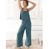 imageANRABESS Womens 2 Piece Outfits Linen Pants Jumpsuit Matching Lounge Set Casual Summer Beach Vacation Trendy ClothesGrey Blue