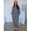 imageANRABESS Womens 2 Piece Outfits Lounge Sets Cropped Sweatshirt ampamp Joggers Fashion Sweatsuit Sweat Set 2025 Fall Travel OutfitsLeaden