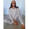 imageANRABESS Womens 2 Piece Outfits Lounge Sets Cropped Sweatshirt ampamp Joggers Fashion Sweatsuit Sweat Set 2025 Fall Travel OutfitsLight Grey