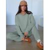 imageANRABESS Womens 2 Piece Outfits Lounge Sets Cropped Sweatshirt ampamp Joggers Fashion Sweatsuit Sweat Set 2025 Fall Travel OutfitsPea Green