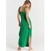 imageANRABESS Womens Casual Summer Maxi Dress Sexy Slit Side Sleeveless Loose Beach Long Sundress Vacation Outfits with PocketsGrass
