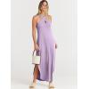 imageANRABESS Womens Casual Summer Maxi Dress Sexy Slit Side Sleeveless Loose Beach Long Sundress Vacation Outfits with PocketsLilac