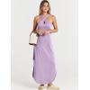 imageANRABESS Womens Casual Summer Maxi Dress Sexy Slit Side Sleeveless Loose Beach Long Sundress Vacation Outfits with PocketsLilac