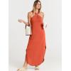 imageANRABESS Womens Casual Summer Maxi Dress Sexy Slit Side Sleeveless Loose Beach Long Sundress Vacation Outfits with PocketsOrange