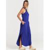 imageANRABESS Womens Casual Summer Maxi Dress Sexy Slit Side Sleeveless Loose Beach Long Sundress Vacation Outfits with PocketsRoyal Blue