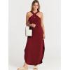 imageANRABESS Womens Casual Summer Maxi Dress Sexy Slit Side Sleeveless Loose Beach Long Sundress Vacation Outfits with PocketsWine Red