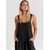 imageANRABESS Womens Jumpsuits Overalls Linen Wide Leg Jumpers Casual Summer Fall Outfits 2025 Beach Vacation Clothes with PocketsBlack