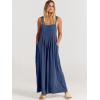 imageANRABESS Womens Jumpsuits Overalls Linen Wide Leg Jumpers Casual Summer Fall Outfits 2025 Beach Vacation Clothes with PocketsDeep Blue