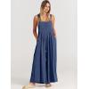 imageANRABESS Womens Jumpsuits Overalls Linen Wide Leg Jumpers Casual Summer Fall Outfits 2025 Beach Vacation Clothes with PocketsDeep Blue