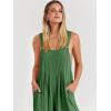 imageANRABESS Womens Jumpsuits Overalls Linen Wide Leg Jumpers Casual Summer Fall Outfits 2025 Beach Vacation Clothes with PocketsGrass