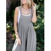 imageANRABESS Womens Jumpsuits Overalls Linen Wide Leg Jumpers Casual Summer Fall Outfits 2025 Beach Vacation Clothes with PocketsGrey
