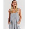imageANRABESS Womens Jumpsuits Overalls Linen Wide Leg Jumpers Casual Summer Fall Outfits 2025 Beach Vacation Clothes with PocketsGrey