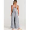 imageANRABESS Womens Jumpsuits Overalls Linen Wide Leg Jumpers Casual Summer Fall Outfits 2025 Beach Vacation Clothes with PocketsGrey