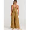 imageANRABESS Womens Jumpsuits Overalls Linen Wide Leg Jumpers Casual Summer Fall Outfits 2025 Beach Vacation Clothes with PocketsLight Yellow