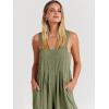 imageANRABESS Womens Jumpsuits Overalls Linen Wide Leg Jumpers Casual Summer Fall Outfits 2025 Beach Vacation Clothes with PocketsOlive