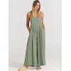 imageANRABESS Womens Jumpsuits Overalls Linen Wide Leg Jumpers Casual Summer Fall Outfits 2025 Beach Vacation Clothes with PocketsPea Green
