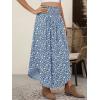 imageANRABESS Womens Maxi Skirts Summer Boho Floral High Waisted Flowy Swing Pleated Beach Long Skirt with PocketsFloral Blue