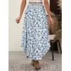 imageANRABESS Womens Maxi Skirts Summer Boho Floral High Waisted Flowy Swing Pleated Beach Long Skirt with PocketsFloral Light Blue