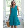 imageANRABESS Womens Mini Dresses Sleeveless V Neck Tiered Swing Going Out Beach Vacation Sundress 2025 Summer Casual OutfitsLake Green
