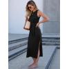 imageANRABESS Womens Summer Casual Sleeveless T Shirt Midi Dress Slim Fit Tie Waist Split Tank Long Dresses 2025 Vacation SundressBlack