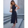 imageANRABESS Womens Summer Casual Sleeveless T Shirt Midi Dress Slim Fit Tie Waist Split Tank Long Dresses 2025 Vacation SundressNavy Blue