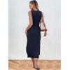 imageANRABESS Womens Summer Casual Sleeveless T Shirt Midi Dress Slim Fit Tie Waist Split Tank Long Dresses 2025 Vacation SundressNavy Blue