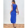 imageANRABESS Womens Summer Casual Sleeveless T Shirt Midi Dress Slim Fit Tie Waist Split Tank Long Dresses 2025 Vacation SundressRoyal Blue