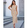 imageANRABESS Womens Summer Casual Sleeveless T Shirt Midi Dress Slim Fit Tie Waist Split Tank Long Dresses 2025 Vacation SundressStriped Brown