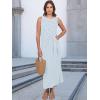 imageANRABESS Womens Summer Casual Sleeveless T Shirt Midi Dress Slim Fit Tie Waist Split Tank Long Dresses 2025 Vacation SundressStriped Light Blue