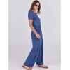 imageANRABESS Jumpsuits for Women Short Sleeve Wide Leg Casual Summer One Piece Jumper Rompers 2025 Beach Vacation Travel OutfitsRoyal Blue