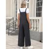imageANRABESS Overalls for Women 2025 Summer Casual Loose One Piece Outfits Baggy Wide Leg Jumpers Lightweight Comfy RompersBlack