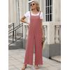 imageANRABESS Overalls for Women 2025 Summer Casual Loose One Piece Outfits Baggy Wide Leg Jumpers Lightweight Comfy RompersRust