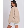 imageANRABESS Oversized Sweatshirt for Women Crewneck Y2K Hoodies Fleece Casual Comfy Pullover Top Fall Outfits Clothes 2025Apricot
