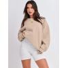 imageANRABESS Oversized Sweatshirt for Women Crewneck Y2K Hoodies Fleece Casual Comfy Pullover Top Fall Outfits Clothes 2025Apricot