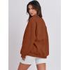 imageANRABESS Oversized Sweatshirt for Women Crewneck Y2K Hoodies Fleece Casual Comfy Pullover Top Fall Outfits Clothes 2025Caramel