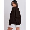 imageANRABESS Oversized Sweatshirt for Women Crewneck Y2K Hoodies Fleece Casual Comfy Pullover Top Fall Outfits Clothes 2025Dark Brown